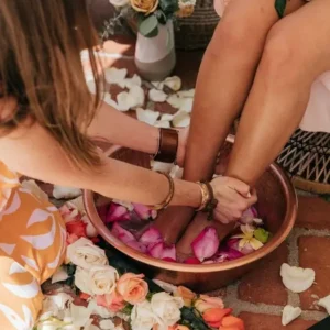 Esfoliante de Sal Grosso com Tea Tree para os Pés