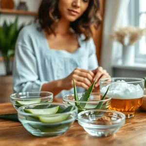 Como Fazer Creme de Babosa Caseiro para Cabelos Brilhantes e Cheios de Vida