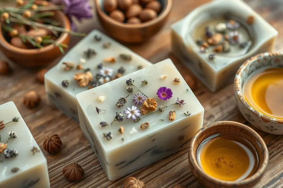 Ingredientes Naturais: Os Segredos para Um Sabonete que Cuida de Verdade