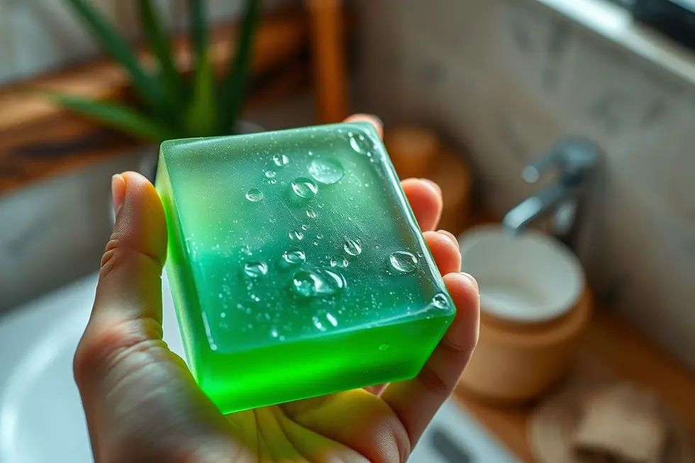 Como o sabão de babosa age na limpeza e hidratação?