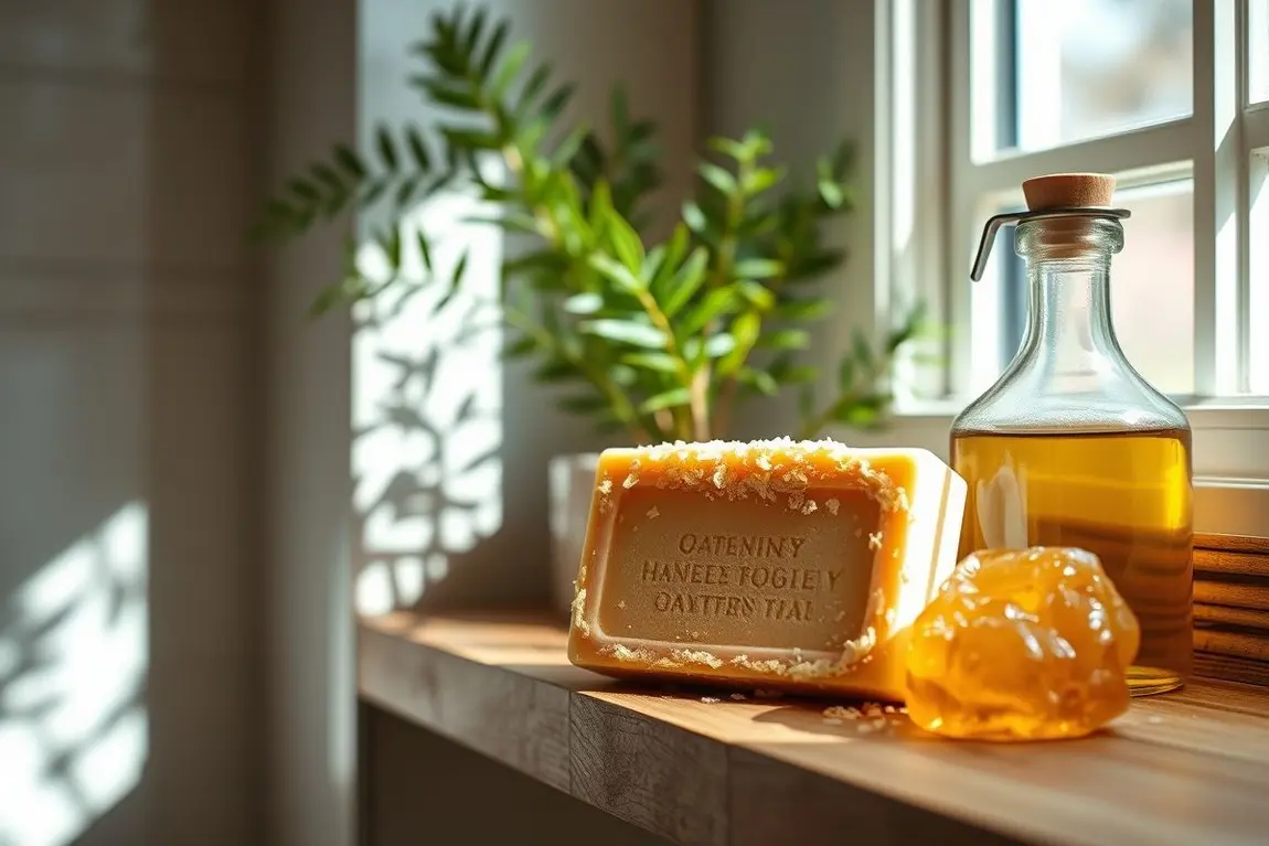 Sabonete de Aveia com Mel: Por Que Está Virando Tendência nas Peles Secas