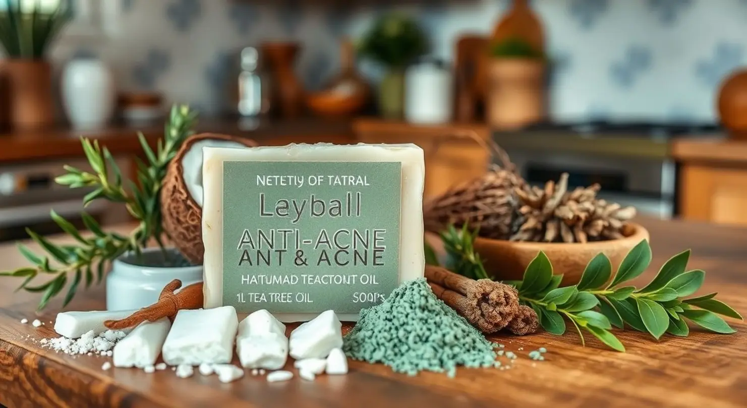 Sabonete Natural Antiacne: Receita Poderosa com Ingredientes que Você Já Tem em Casa