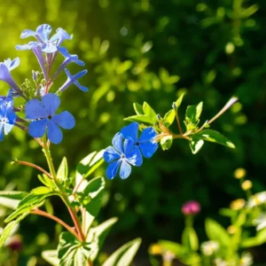 Bela-emília (Plumbago auriculata): 5 dicas para flores mais lindas
