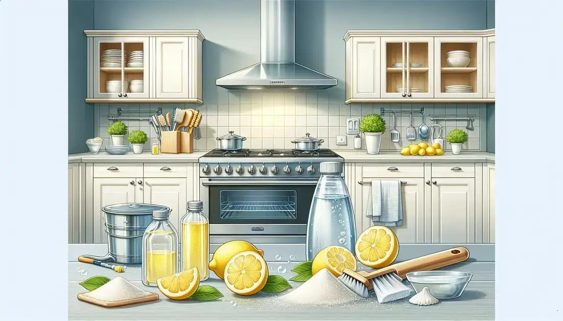 Como limpar seu depurador de gordura com métodos naturais e eficazes