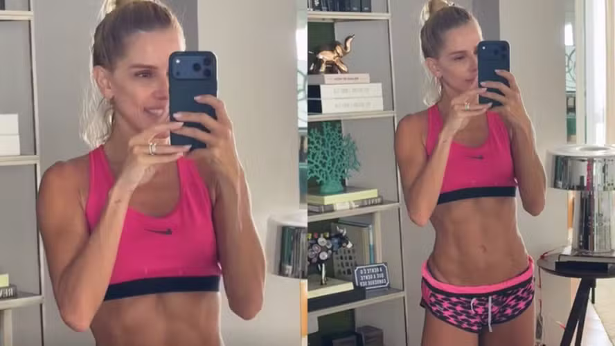Deborah Secco encanta seguidores com beleza natural e corpo em forma após treino intenso: 'Sextou' 1 Deborah Secco encanta seguidores com beleza natural e corpo em forma após treino intenso: 'Sextou'