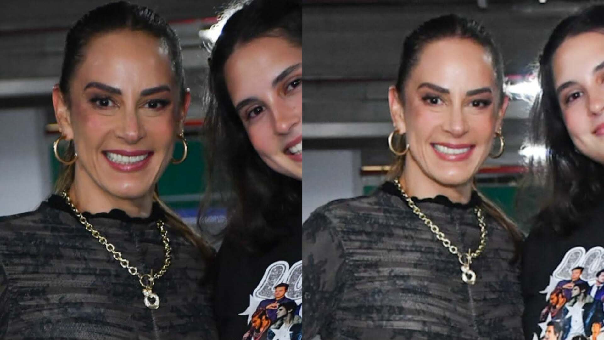 Filha de Silvia Abravanel, Amanda, 20 anos, brilha em show de Luan Santana com look estiloso e declaração emocionante