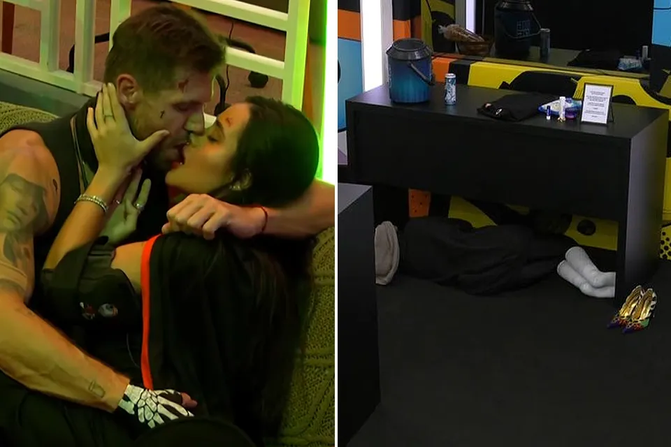 BBB26: Jordana e Jonas se beijam e protagonizam primeiro casal oficial da edição; Ana Paula é barrada de festa pela terceira vez