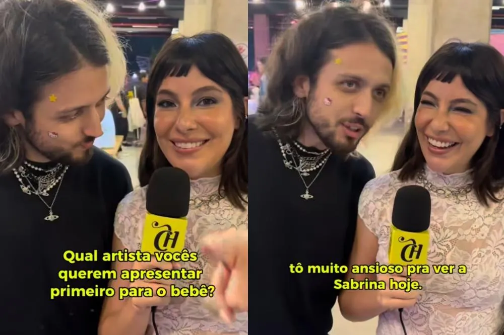 Nath Araújo e Lucas Vivot Revelam Quais Artistas Querem Apresentar ao Bebê no Lollapalooza 2026