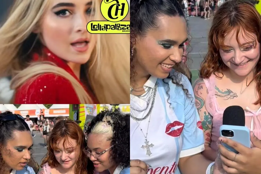 Fãs de Sabrina Carpenter no Lollapalooza Brasil: Um Desafio de Reconhecimento de Clipes por Imagem