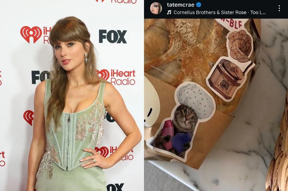 Taylor Swift: Fãs especulam que Tate McRae e SZA foram presenteadas com pães artesanais da cantora