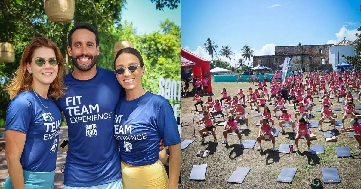 Fit Team Experience: Praia do Forte sedia evento de bem-estar com mais de 400 participantes